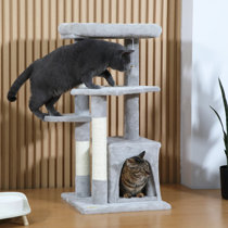 Hey Brother Multi Level Cat Tree Condo | Wayfair